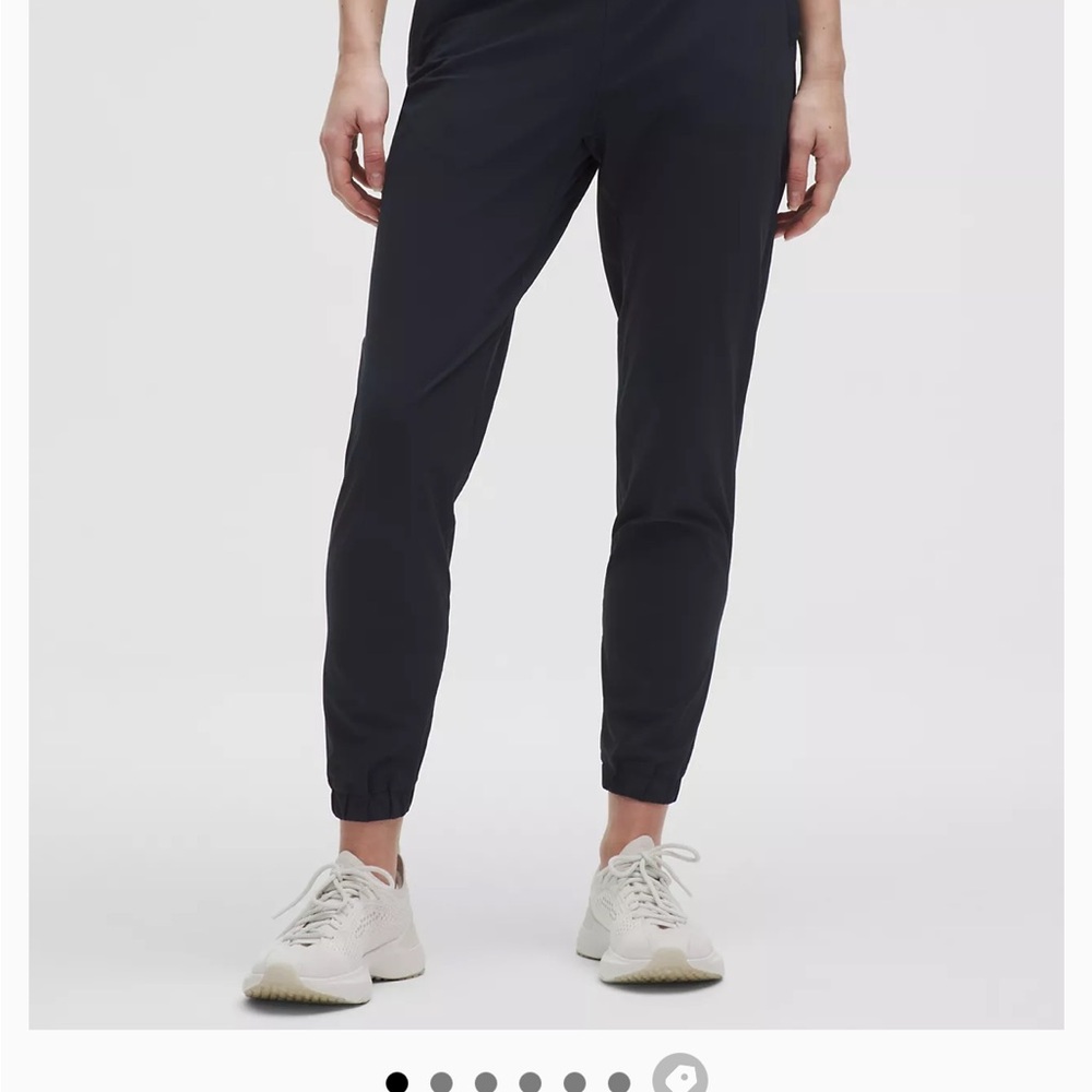 Lulu Lemon navy stretch high-rise jogger